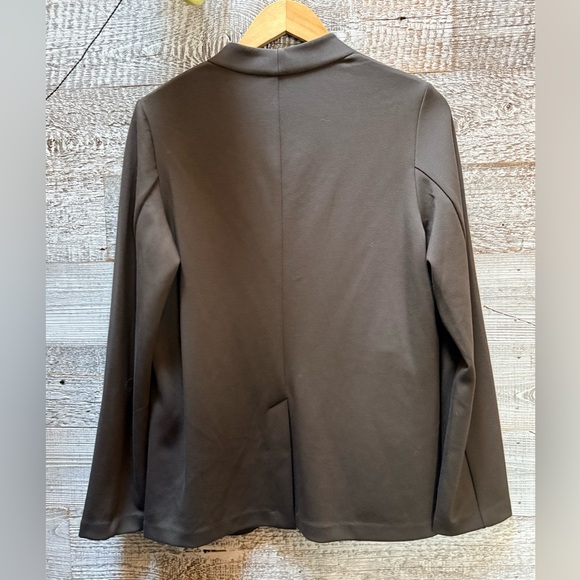 Uniqlo | NWT Soft Minimalistic Modern Open Blazer Jacket - S/M, Gray - Picture 2 of 7